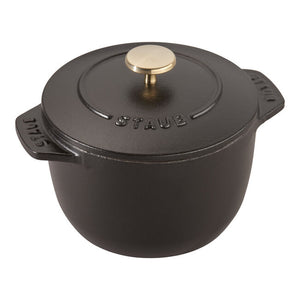 Staub Cast Iron 0.75-qt Petite French Oven - Black