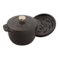 Staub Cast Iron 0.75-qt Petite French Oven - Black