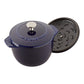 Staub Cast Iron 1.5-qt Petite French Oven - Dark Blue