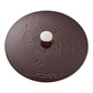 Staub Cast Iron 3.75-qt Essential French Oven Rooster Lid - Grenadine