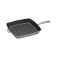 Staub Cast Iron 12-inch Square Grill Pan - Graphite Grey