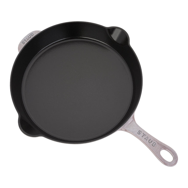Staub 11'' Cast Iron Traditional Deep Skillet in Lilac, Fry Pans/ Skillets Series