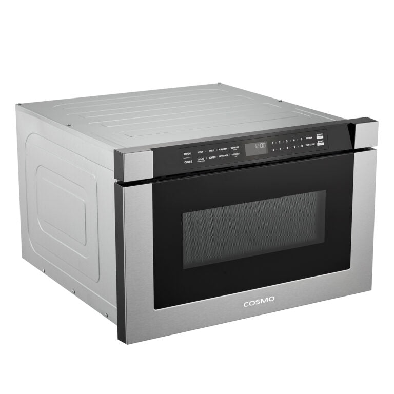 Cosmo 24" 1.2 cu. ft. Built-in Microwave Drawer, COS-12MWDSS-NH