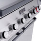 Monument Grills Eminence 605 Series | 6 Burner Advanced Propane Gas Grill in Stainless Steel (Natural Gas Convertible)