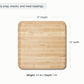 Caraway 12” Prep & Serve Butcher Block