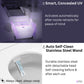 FORNO Acqua Luxurious Smart Toilet (Bidet, Heated Seat, Auto Flush, Auto Lid, Powerful Flush, Sleek Tankless Design), CSTPB1