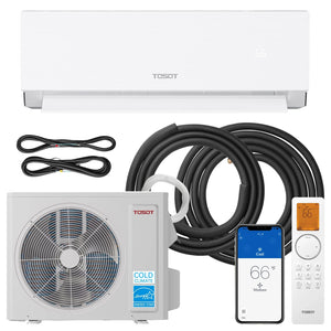 Aoraki 24.5 SEER2 12,000 BTU Heat Pump Mini Split AC w/ERV System-120V
