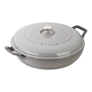 Staub Cast Iron 3.5-qt Braiser - Graphite Grey