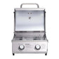 Monument Grills Table Top 13742 Series | 2 Burner Gas Grill in Stainless Steel