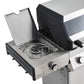 Monument Grills Denali 605 Series | 6 Burner Smart Tech Propane Gas Grill in Stainless Steel (Natural Gas Convertible)
