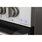 Kucht Professional 48 in. 6.7 cu ft. Natural Gas Range with Black Door and Silver Knobs, KNG481-K