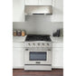 Kucht Professional 30 in. 4.2 cu ft. Propane Gas Range with Silver Knobs, KNG301/LP-S