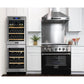 Kucht Professional 36 in. 5.2 cu ft. Natural Gas Range with Black Door and Silver Knobs, KNG361-K
