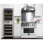 Kucht Professional 36 in. 5.2 cu ft. Propane Gas Range with White Door and Silver Knobs, KNG361/LP-W