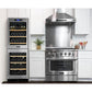 Kucht Professional 36 in. Propane Gas Burner/Electric Oven Range in Stainless Steel with Silver Knobs, KDF362/LP-S