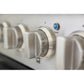 Kucht Professional 30 in. 4.2 cu ft. Propane Gas Range with Silver Knobs, KNG301/LP-S