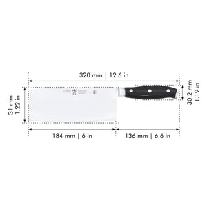 Henckels 7" Meat Cleaver Knife, Forged Premio Series