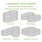Olle 4-Style Modular Galvanized Raised Garden Beds [Build 1 of 4 Configurations]