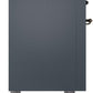 ILVE Nostalgie II 36" Induction Range with Element Stove and Electric Oven in Blue Grey with Bronze Trim, UPI366NMPBGB