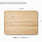 Caraway 17” Prep & Serve Butcher Block