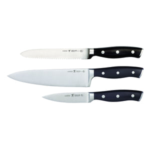 Henckels 3pc Starter Knife Set, Forged Accent Series