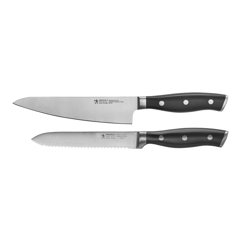 Henckels 2pc Prep Knife Set, Forged Accent Series