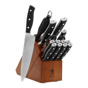 Henckels 15pc Knife Block Set, Forged Accent Series