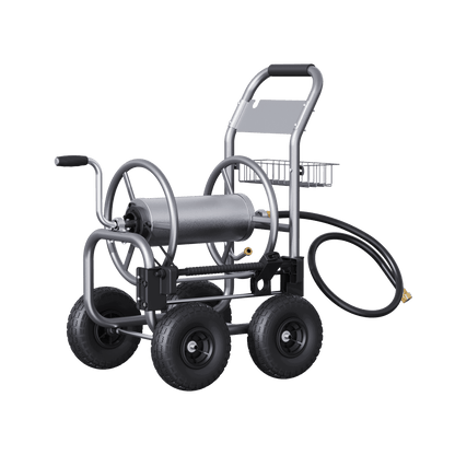 Garden Hose Reel Cart-4 Wheels