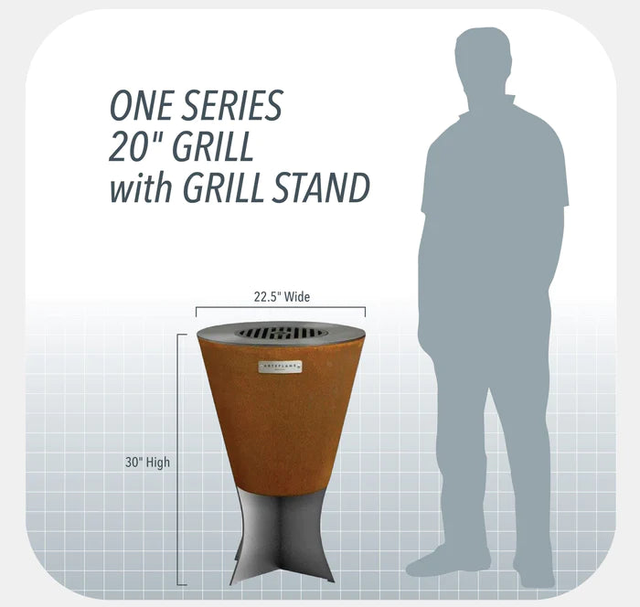 Arteflame Grill Stand - For 20" One Series Arteflame Grills, GRSTAND20