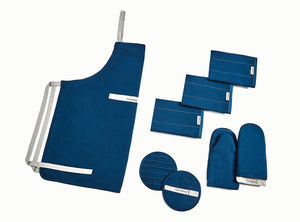 Caraway Classic Linens Set in Navy