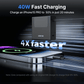 Gitryin Retractable Charger 35W