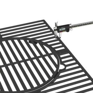 Monument Grills 2 Burner Multifunction Cast Iron Grill Grate (For Models: Mesa 200, Mesa 400)