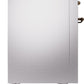 ILVE Nostalgie II 48" Dual Fuel Natural Gas Range in Stainless Steel with Bronze Trim, UP48FNMPSSB