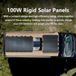 EcoFlow Rigid Mountable Solar Panel - 100W