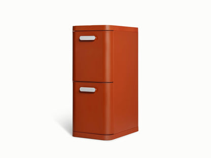Caraway 45L 2-Drawer Recycling Bin