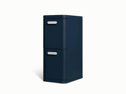 Caraway 45L 2-Drawer Recycling Bin