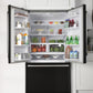 Kucht Professional 36 In. 26.1 cu. ft. Refrigerator with Interior Ice Maker, Black, K748FDS-K