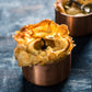 Mauviel 1830 M'PASSION Copper & Stainless Steel 2-Piece Souffle Mold Set