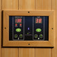 Dynamic Gracia Elite Ultra Low EMF Indoor Infrared Sauna in Canadian Hemlock (1-2 Person Capacity)