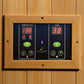 Dynamic Gracia Spectrum Near Zero EMF Indoor Infrared Sauna in Canadian Hemlock (1-2 Person Capacity)