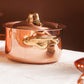 Mauviel 1830 M'Heritage M'150 B Copper Stewpan With Lid, Brass Handles