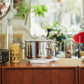 Mauviel 1830 M'URBAN 4 Tri-Ply Stewpan With Lid, Cast Stainless Steel Handles