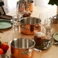 Mauviel 1830 M'6 S Induction Copper Sauce Pan With Cast Stainless Steel Handle