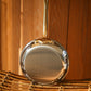 Mauviel 1830 M'ELITE B Hammered 5-Ply Frying Pan With Brass Handle