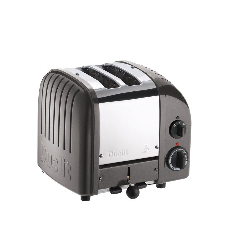 Dualit New Generation Classic 2-Slice Toaster in Metallic Charcoal