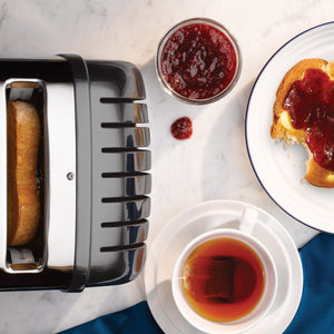 Dualit New Generation Classic 2-Slice Toaster in Metallic Charcoal