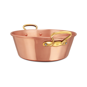 Mauviel 1830 M'PASSION Copper Jam Pan With Brass Handles