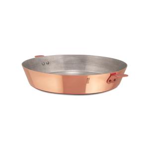 Mauviel 1830 M'Passion Copper Tarte Tatin Mold With Ears And Tin Inside