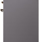 ILVE Nostalgie II 30" Induction Range with Element Stove and Electric Oven in Matte Graphite with Bronze Trim, UPI304NMPMGB