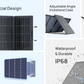 EcoFlow Package - RIVER 2 Pro Portable Power Station (768Wh) and 1 x Bifacial Portable Solar Panel (220W)